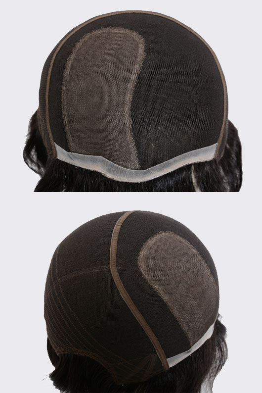 男款超柔网递针分界九分头